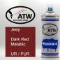 Preview: Jeep, Dark Red Metallic, UR / PUR: 400ml Sprühdose, von ATW Autoteile West.